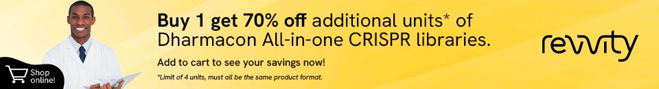 Special discount Dharmacon AIO CRISPR libraries