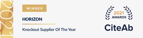 CiteAb 2021 Award - Knockout Supplier of the Year CiteAb 2021 Award - Knockout Supplier of the Year