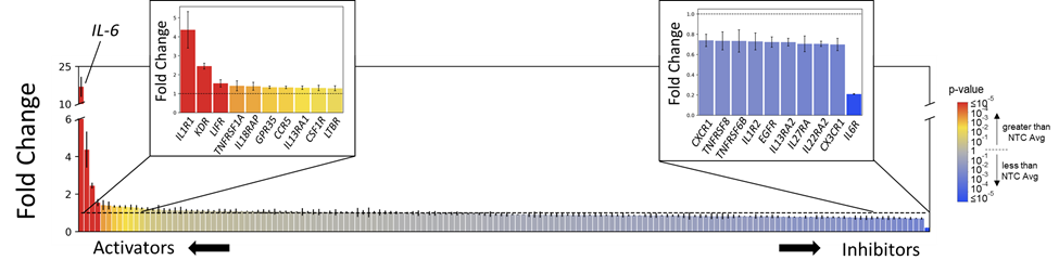 CRISPRa screening data