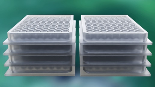 custom libraries-stack of microplates