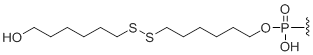 Unit Structure: 5'-Disulfide thiol-modifier