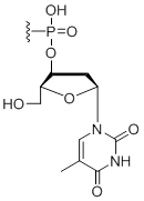 Unit Structure: 3' Inverted deoxy-thymidine